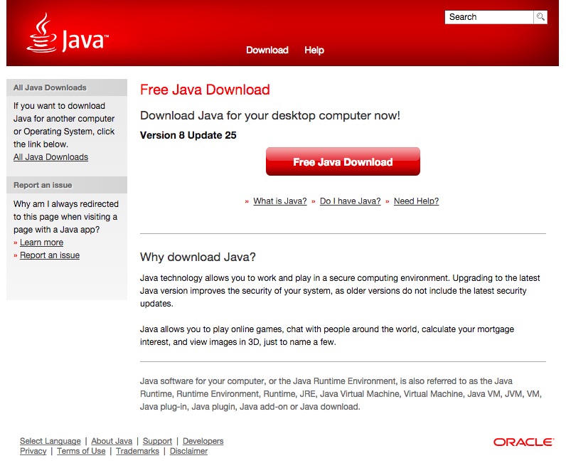 Java jdk 8 mac os x download
